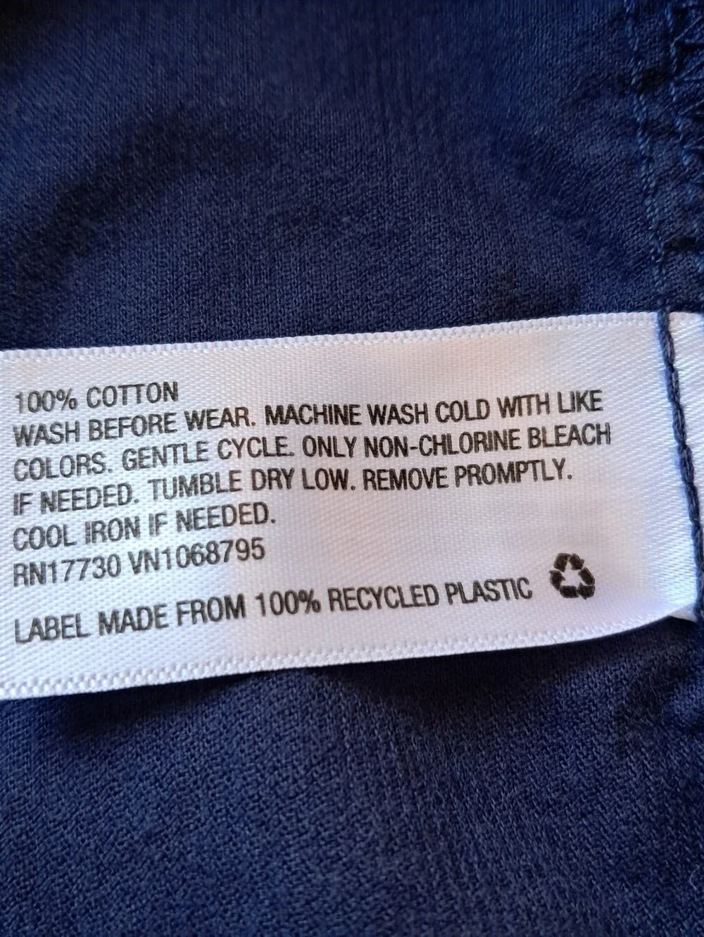 Cat & Jack Navy Blue Corduroy Pinafore Size 18 Months